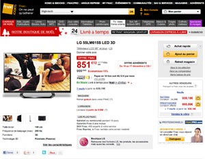 TV LED 55'' LG pas cher : la très bonne affaire !