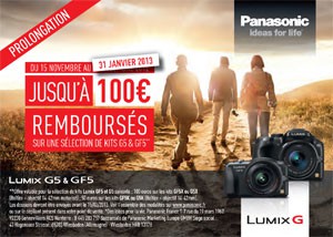 Promo Panasonic APN : offres de remboursement prolongées