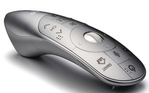 CES 13 > Télécommande LG Magic Remote : nouveau design pour 2013