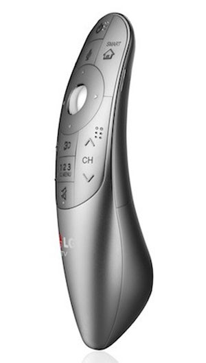 CES 13 > Télécommande LG Magic Remote : nouveau design pour 2013
