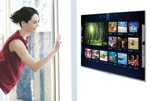 CES 13 > TV LED Samsung 2013 : nouveaux Smart Interaction et Smart Hub