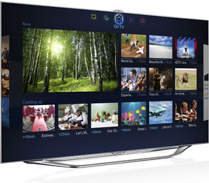 CES 13 > TV LED Samsung 2013 : nouveaux Smart Interaction et Smart Hub
