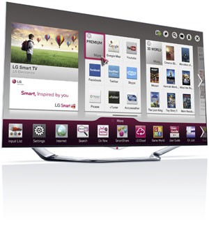 CES 13 > LED LG 2013 : nouveau Cinema Screen design