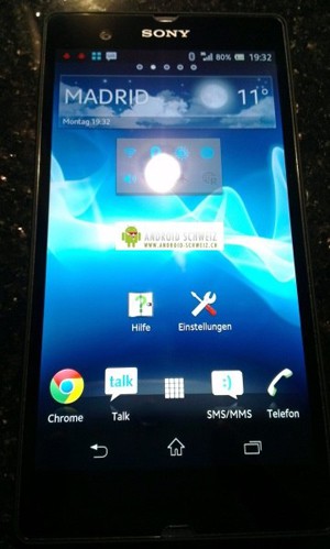 CES 13 > Sony Xperia Z quadcore 1 080p… : dévoilé au CES 2013 ?