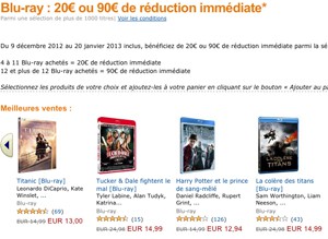 Soldes Amazon Blu-Ray/DVD : le meilleur du net Soldes Amazon Blu-Ray/DVD : le meilleur du net
