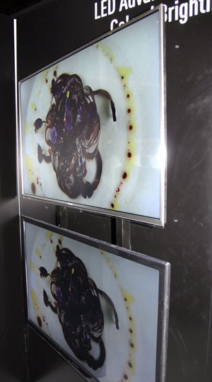 CES 13 > Angle de vision TV LED Panasonic : la preuve par l'image