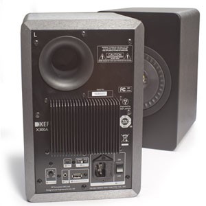 Kef X300A : enceinte amplifiée Hi-Fi Kef X300A : enceinte amplifiée Hi-Fi