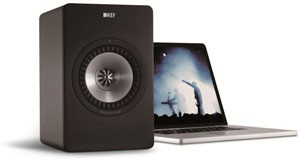 Kef X300A : enceinte amplifiée Hi-Fi Kef X300A : enceinte amplifiée Hi-Fi