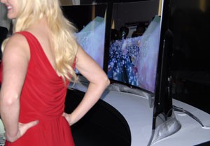 LG Oled courbe : trois tailles d'écran en tout ?