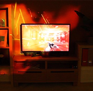 Microsoft Illumiroom : le jeu vidéo sort de l’écran
