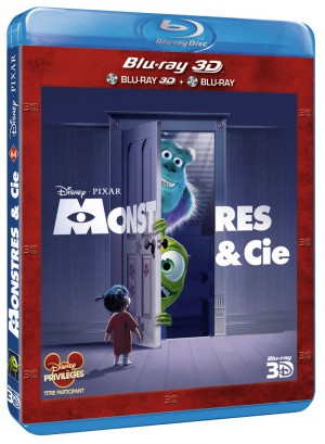 Blu-Ray Disney : monstres, sorcières, lutins et autres surprises 3D