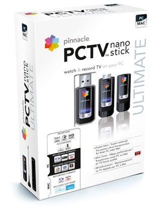 PCTV Nano Stick : tuner TNT HD Mac/PC