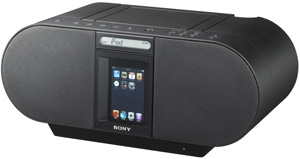 Sony ZS-S4IP : radio CD portable iPod
