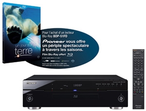 Pioneer BDP-51FD : la platine plus un disque