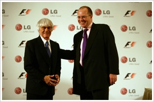 LG partenaire de la F1 : dès janvier 2009