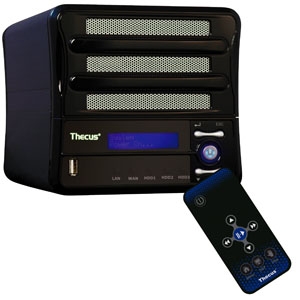 Thecus M3800 : serveur et lecteur multimédia Thecus M3800 : serveur et lecteur multimédia