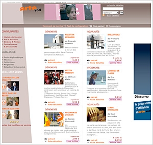 ArteVOD : catalogue enrichi avec Universciné ArteVOD : catalogue enrichi avec Universciné