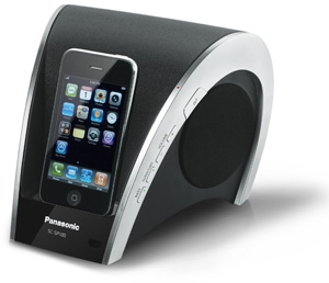 IFA 09 > Panasonic SC-SP100 : dock iPod/iPhone 2.1