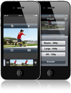 iMovie sur iPhone : montage vidéo en HD iMovie sur iPhone : montage vidéo en HD