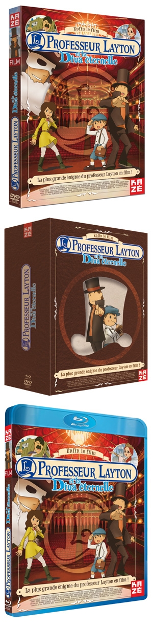 Professeur Layton et la Diva éternelle : de la DS au Blu-Ray Professeur Layton et la Diva éternelle : de la DS au Blu-Ray