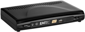 Emtec Movie Cube N150H : lecteur multimédia + tuner TNT HD Emtec Movie Cube N150H : lecteur multimédia + tuner TNT HD