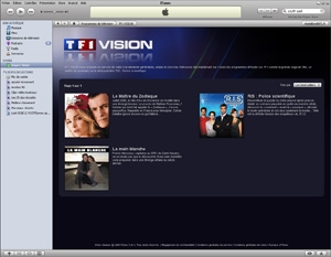 TF1 Vision : en direct sur iTunes