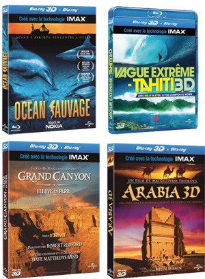 Documentaires Imax 3D : quatre à la suite chez Universal