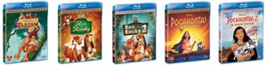 Disney : cinq rééditions Blu-Ray