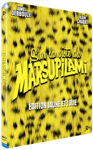 Sur la piste du marsupilami : édition jaune et jolie
