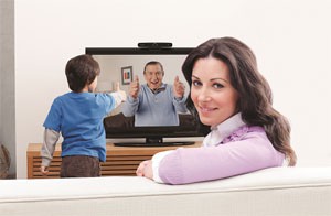 Logitech TV Cam HD : appels vidéo sur le téléviseur Logitech TV Cam HD : appels vidéo sur le téléviseur