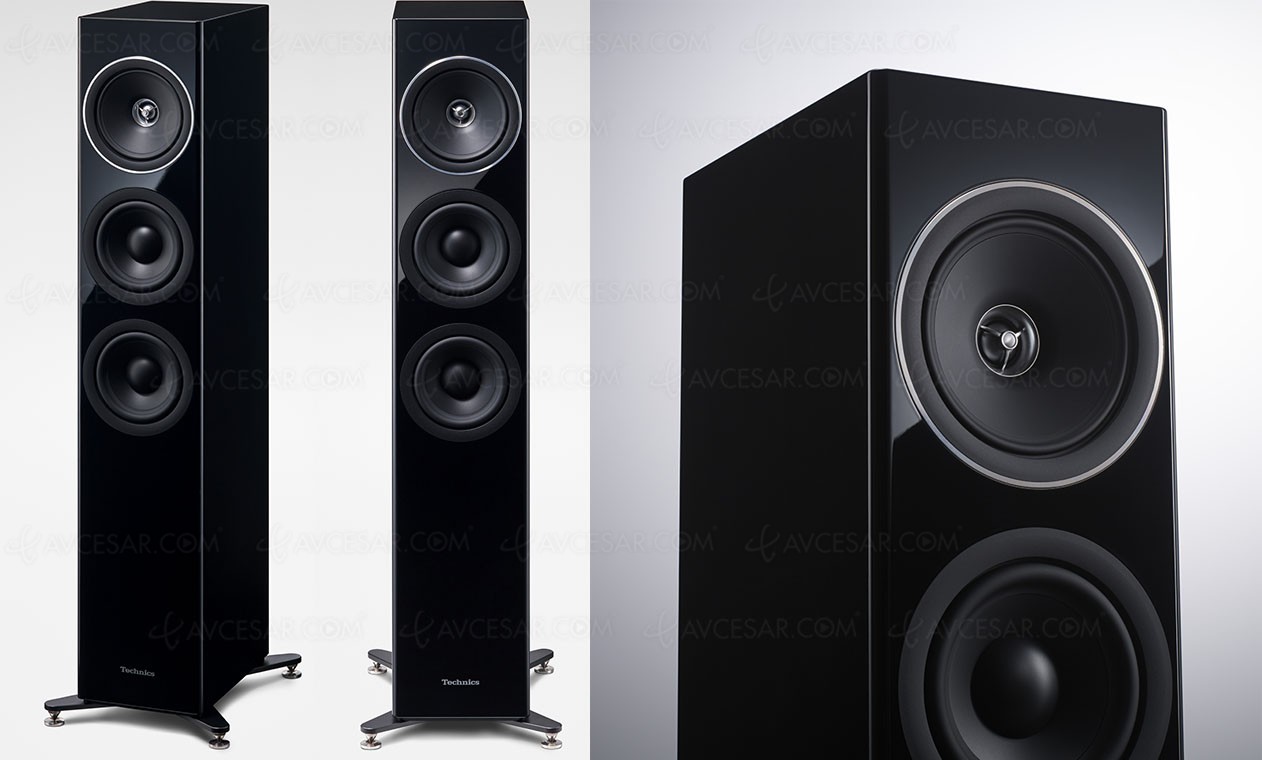CES 17 > Technics SBG90, enceintes colonne très haute fidélité
