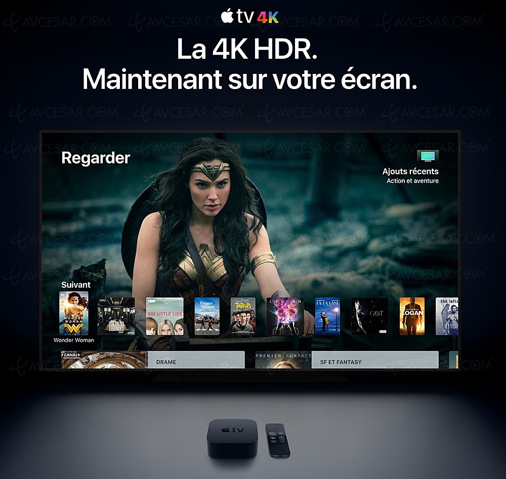Apple TV 4K HDR10, HDR Dolby Vision, A10X, Apple TV App… ça valait le