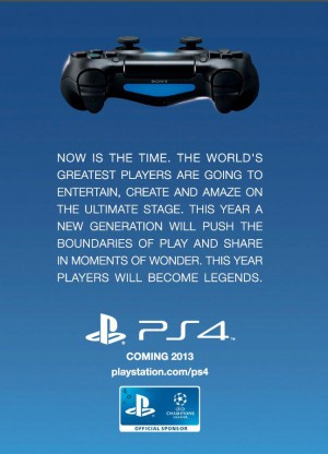 Playstation 4 en 2013 : confirmation sans surprise