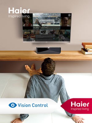 IFA 12 > Haier Eye-Control : contrôle du TV d'un clin d'œil