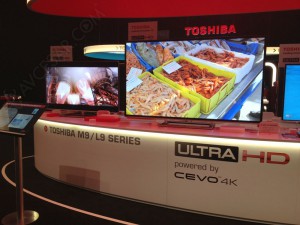 IFA 13 > TV Ultra HD LED Toshiba L9 : mise à jour prix indicatifs et 2 160p/60