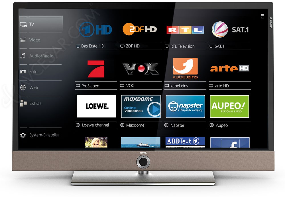 TV LED Loewe Connect ID nouvelles fonctions et nouveaux looks
