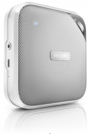 Philips BT2500B/BT2500W : mini-enceinte Bluetooth nomade