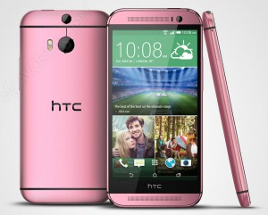 Nouvelles couleurs HTC One (M8) : rose et rouge