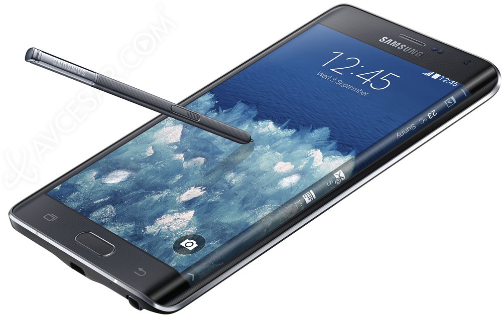 IFA 14 > Samsung Galaxy Note Edge smartphone à écran incurvé sur le bord