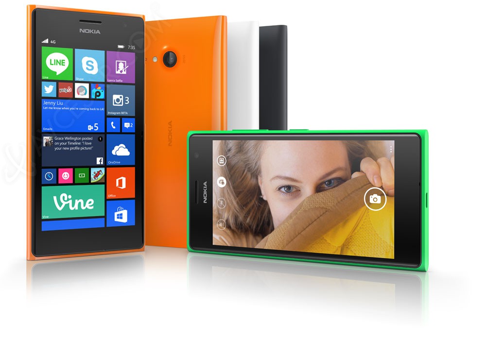 nokia lumia 735 un modele 4g oriente selfies