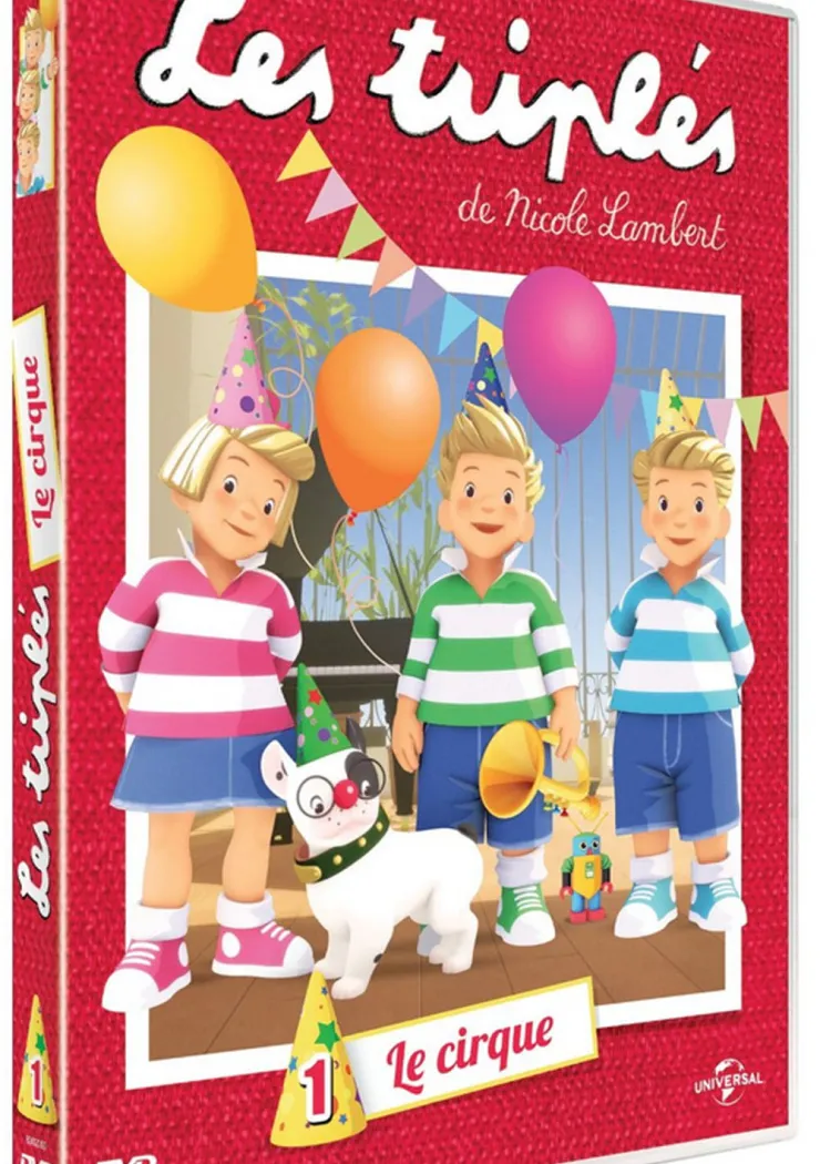 Les triplés en DVD