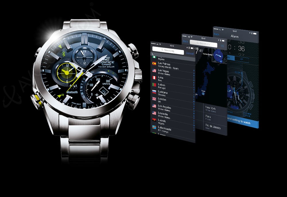 Casio discount edifice connectée