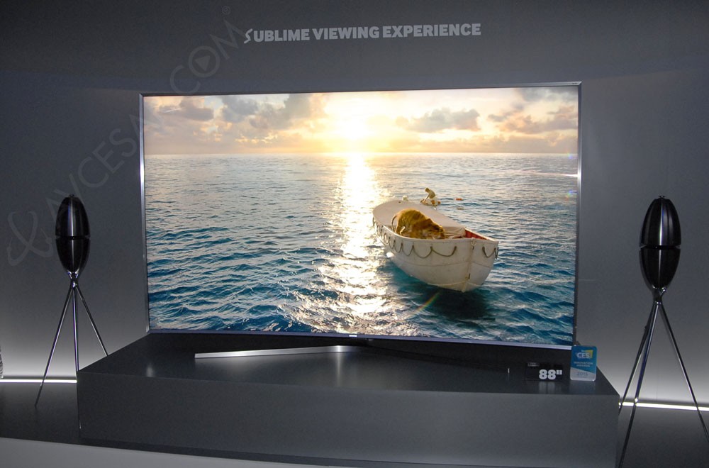 CES 15 > TV LED Ultra HD Samsung JS9500 mise à jour spécifications