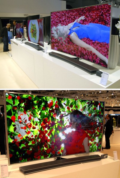 TV LED Ultra HD Samsung JS9000 courbes : mise à jour spécifications SUHD