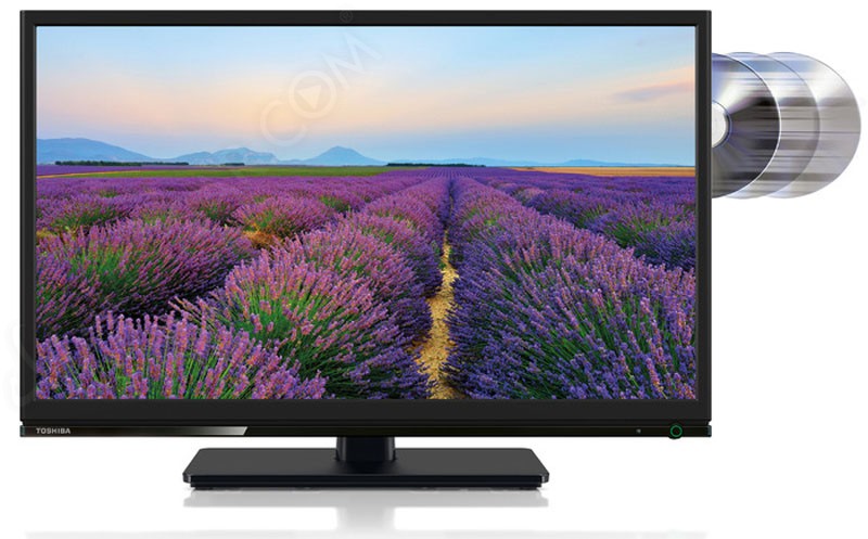 TV LED Toshiba D1 : avec lecteur DVD intégré