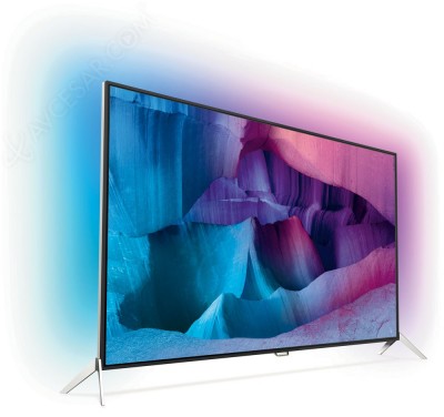 TV LED Ultra HD Philips PUS7600 : Android TV 5.0, double tuner