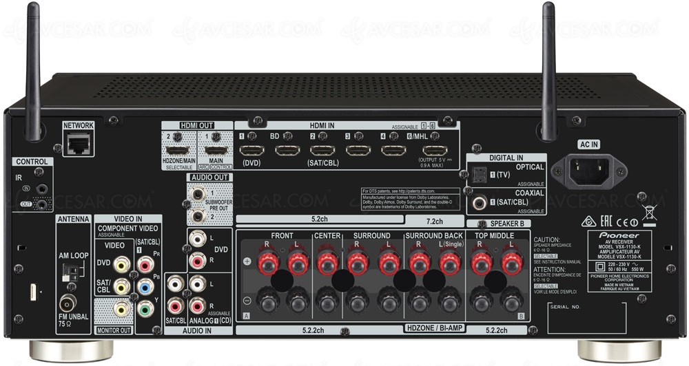 pioneer vsx 1130