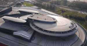 Vaisseau de Star Trek pour siège social : en Chine bien sûr