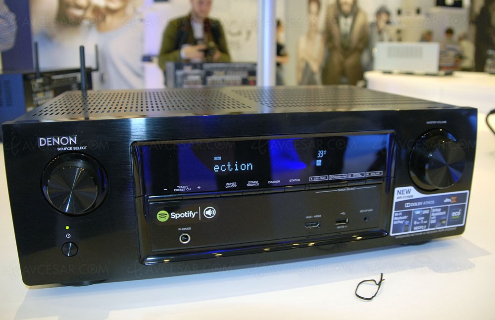 Denon AVRX1200W Dolby Atmos 5.1.2 et DTSX 7.1