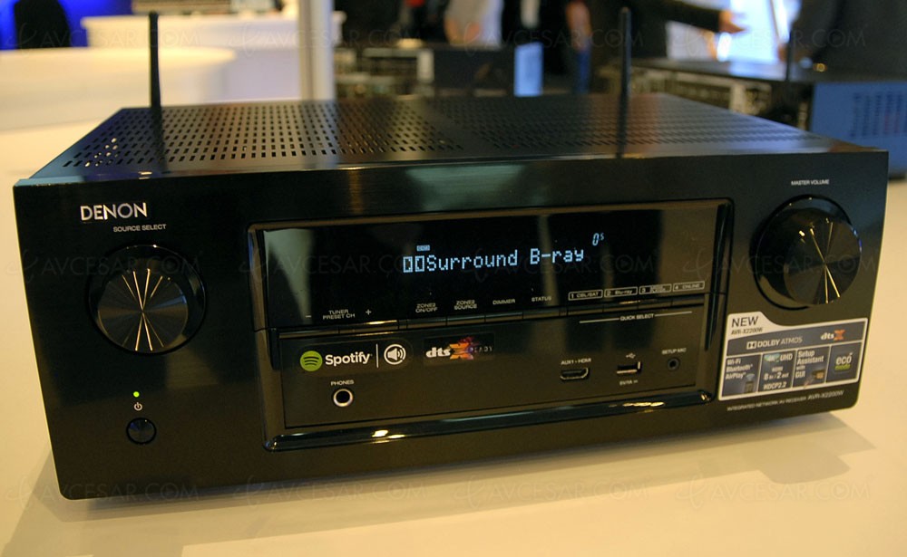 Denon AVRX2200W Dolby Atmos 5.1.2 et DTSX 7.1, bis